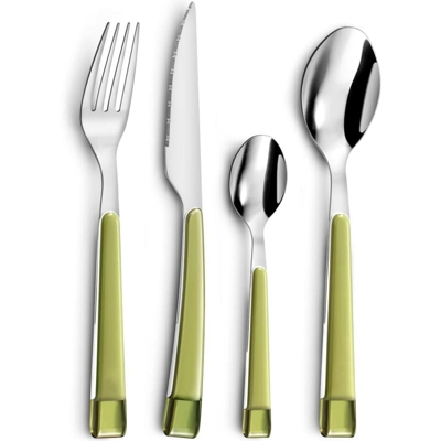 Amefa Set di Posate 16 pz Guimauve Verde