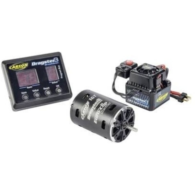 Carson Modellsport Dragster-3 16 T 500906246 Giri (Turns): 16 Kit azionamento Brushless per automodello