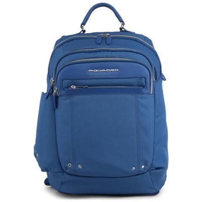 Zaino Link Zaino In Pelle E Tessuto Blu Outca2961lk / blu2