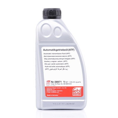 FEBI BILSTEIN Olio impianto idraulico 08971  IVECO,S-WAY