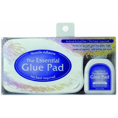 Essential Glue Pad-With .5 Ounce Refill - TSUKINEKO