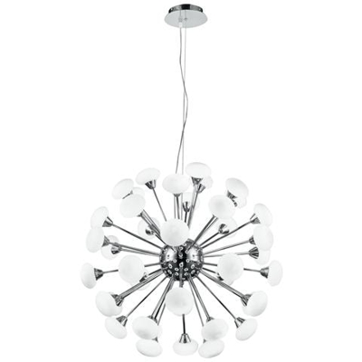 I-JUPITER / S42 - Lampadario a sospensione cromato led 3 watt
