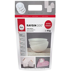 Rayher Polvere Colata Raysin 200, Busta 4Kg, Bianco, 32 x 26 x 13 cm, 3 Unità - RAYHER HOBBY precio