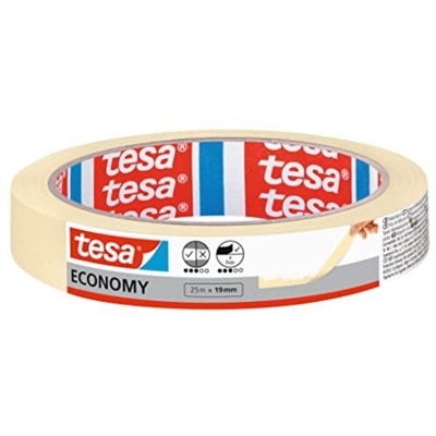 604765 Nastro crespato ® Krepp Beige (L x L) 50 m x 19 mm 50 m - Tesa