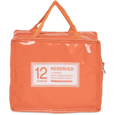 Borsa porta pranzo colore arancione - DMAIL
