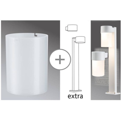 Paulmann 938.12 illuminazione da esterno di, Argento en oferta