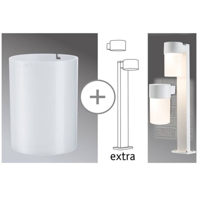 Paulmann 938.12 illuminazione da esterno di, Argento