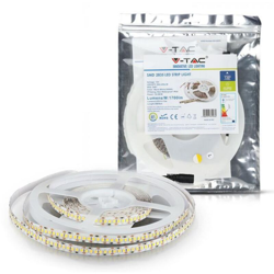 V-tac - striscia 1020 led non impermeabile 12 volt 120° 5 mt A+ CE IP20 bianco caldo no tec 612234 precio