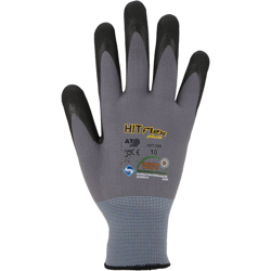 ' hit099 10 Guanti nitrile con mikroschaumbeschichtung, Grigio/Nero, Taglia 10 - Asatex características