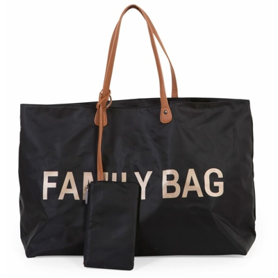 CHILDHOME Borsa per Pannolini Family Bag Nera