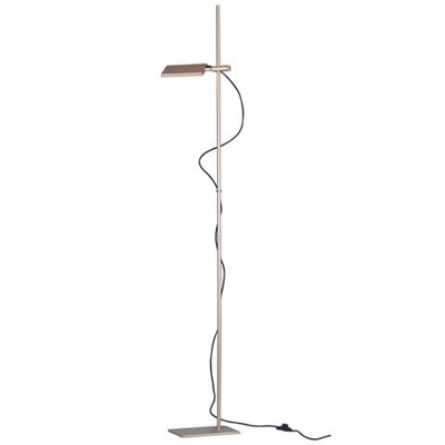 LED-BOOK-PT-ORO - Lampada di colore oro con piantana led 30 watt 3200 kelvin
