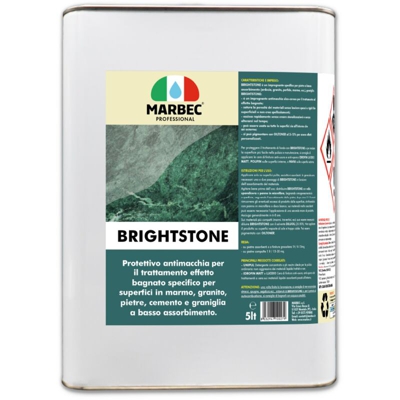 BRIGHTSTONE 5LT | Impregnante tonalizzante per materiali lapidei - MARBEC