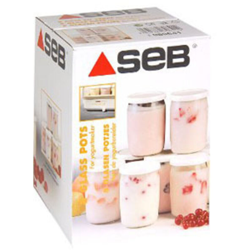 8 contenitori vetro coperchio farina per Yogurtiera e La Yogurtiera 2 - Accueil - SEB - 201860 precio