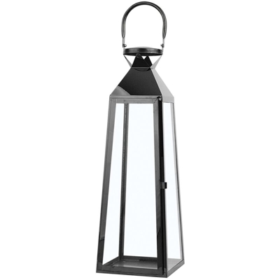 Lanterna nera 42 cm CRETA - BELIANI