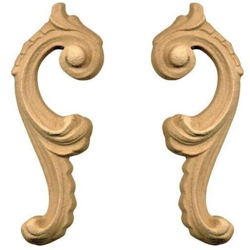 Fregio Mobili Pasta Di Legno Grezzo 62X43H Destro Mm Decoro Restauri Decorazione Arte - DCK GROUP en oferta