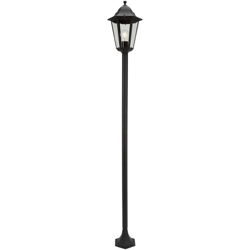 Lampione Led Da Giardino Altezza 175 Cm Lampada Piantana Eesterno 60 W Nero - LGVSHOPPING precio