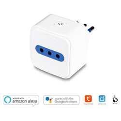 Kiwi - Presa Italiana 10A con Lettura Consumo - Smart WiFi Compatibile con Alexa, Google e Smartphone en oferta
