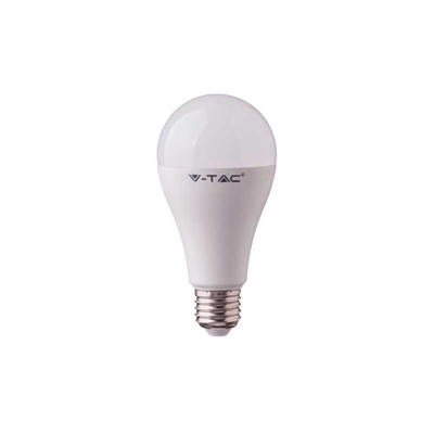 V-TAC Smart light VT-5117 lampadina E27 WiFi 15W A65 dimmable RGB+3IN1 gestione smartphone - sku 2753