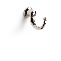 Appendiabiti da fissare alla parete o sui mobili, Zama, Zincato, 1 gancio. Marchio REI en oferta