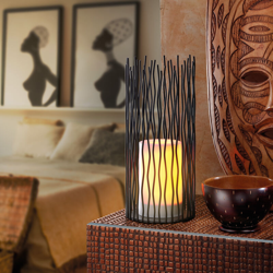 Esotec - Batteria africana luce d'atmosfera timer funzionamento luce decorativa 202011 precio