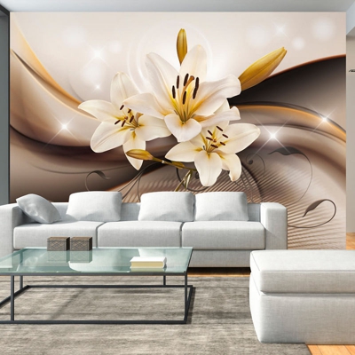 Fotomurale Golden Lily cm 250x175 Artgeist