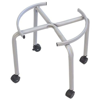 PIEDISTALLO PER CONTENITORE OLIO ø cm 38 per Lt. 50 con ruote - MARCA