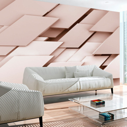 Fotomurale Think Pink cm 300x210 Artgeist precio