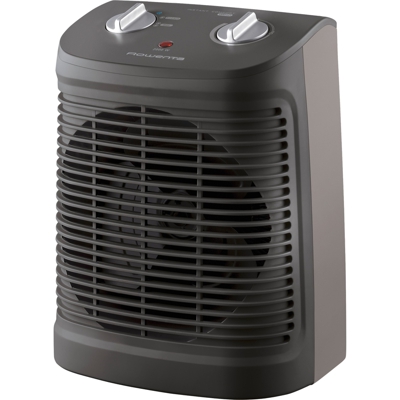 Instant Comfort Compact Riscaldatore ambiente elettrico con ventilatore Antracite 2000 W, Termoventilatore