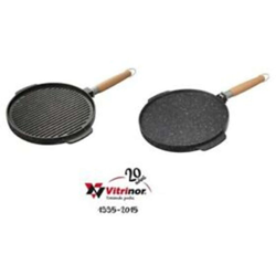 Piastra Pietra Tonda Cm.32 1 Man. Legno X Induzione - BIGHOUSE IT precio