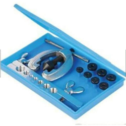 Kit Di Cartellatura Tubi Tubo 9 Pz Dadi 3/16" 1/4" 5/16" 3/8" 7/16" 1/2" Silv en oferta