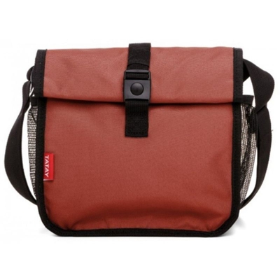 Tatay Urban Food Roll & Go Borsa Porta Alimenti, Tessuto, 6x22x28 cm Tegola - PLASTICOS TATAY