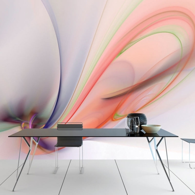 Fotomurale Silky colorful smoke cm 200x154 Artgeist