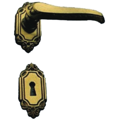 Maniglie ottone bronzato con rosetta Conf. 4 Pz - EAC