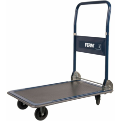 Carrello a piattaforma Mass. 150Kg - Pieghevole - Superficie in gomma e Bordi di Gomma - Ferm en oferta