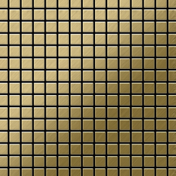 Mosaico metallo solido Titanio spazzolato Gold oro spesso 1,6 mm ALLOY Mosaic-Ti-GB en oferta