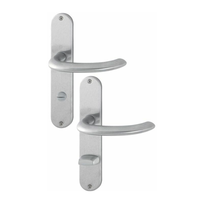 Set rosetta lunga Marsiglia E1138Z/302 VA F69 Bad SK/OL 78mm DIN L/R - Hoppe