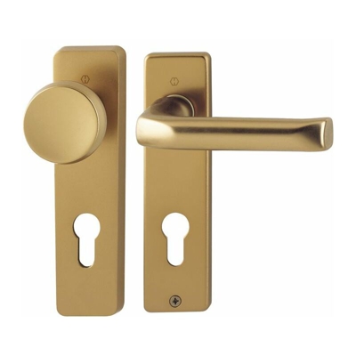 HOPPE Set di scudo corto London 54/227K/202KP/202KP/AP/113 Alu.F4 PZ Wechselgrt.