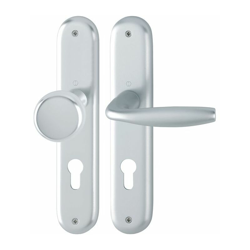 Set di piastre lunghe New York 53/273P/1810 in alluminio. F1 PZ 72 mm DIN L/R - Hoppe precio