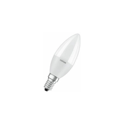 Osram Lampadina Led Candela Smerigliata 7W/60 e14 Luce Bianca Calda