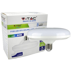 Lampadina LED V-TAC Chip Samsung E27 15W UFO F150 3000K precio