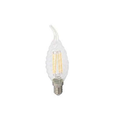 V-Tac Lampadina Led Filamento Colpo Di Vento/Tortiglione 4W E14 Luce Calda Vt-19958D 4388
