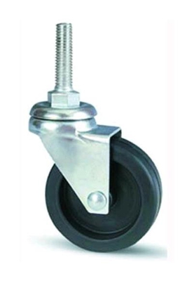 Blinky - Ruote A Forcella In Acciaio Perno Filetto 8Ma Mm. 40X17 Cf.20Pz