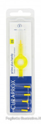 CURAPROX PRIME PLUS HANDY 5 PEZZI CPS 09 + UHS 409 GIALLO características