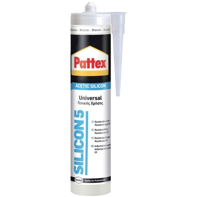 Cartuccia Silicon 5 Universale Bianco Ml.280 - HENKEL