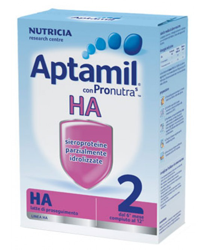Aptamil Latti Speciali HA 2 600g características