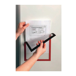 Telaio magnetico DIN A4 DIN A4 rosso magnetico Btl. a 5 pz. - Durable precio