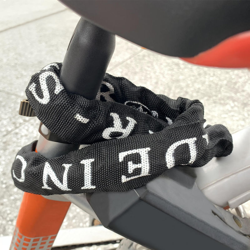 Catena robusto per motocicletta/bicicletta, catena di sicurezza con lucchetto 90cm - OOBEST precio
