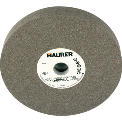 Mola Abrasiva al Corindone Misura 125X15X16 mm Grana 80 - Maurer