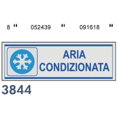 Aria Condiz.Pvc Argento Cm 15x5 - SAFETY