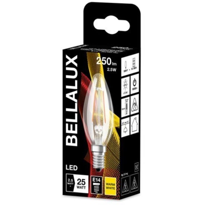 Bellalux Candela Retrofit Classic B Lampadina Led 25W E14
